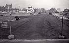 New Mill Lane view towards St John's Road, Churchfield Place top left [Jan 1970] | Margate History